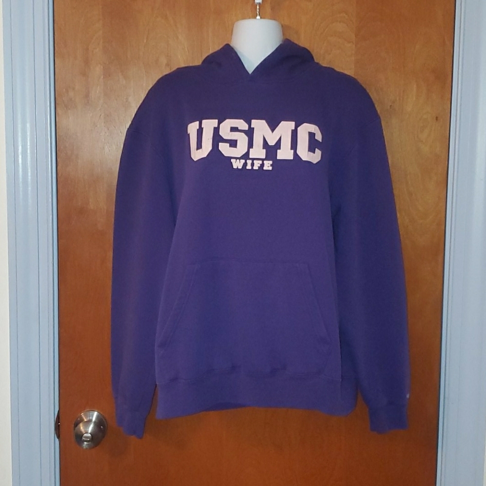 USMC Wife Hoodie